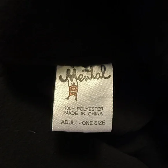 Mental Vintage Black and White Tentacle Hat - Picture 3 of 4